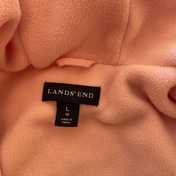 Lands End Girls Youth Snow Ski Winter Coat Jacket Fleece Lined Size L 14 - Picture 4 of 8